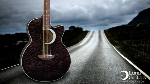 Гитара пейзаж