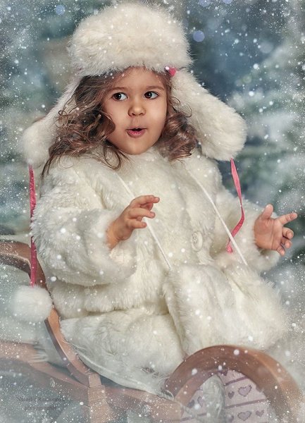 Девочка зима