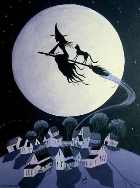 Полнолуние шабаш ведьм