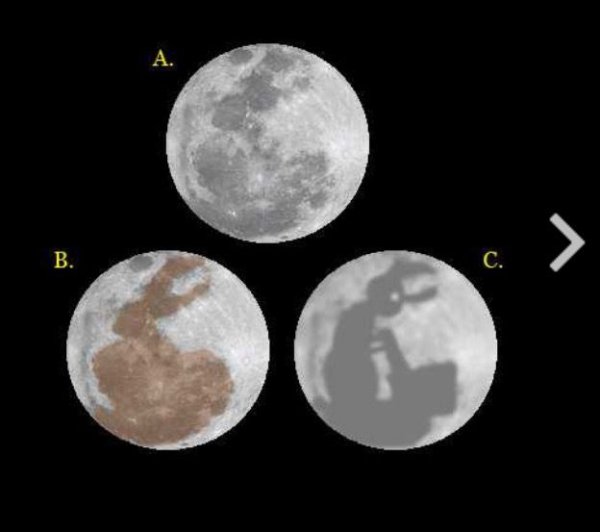 Луна и лунный кролик