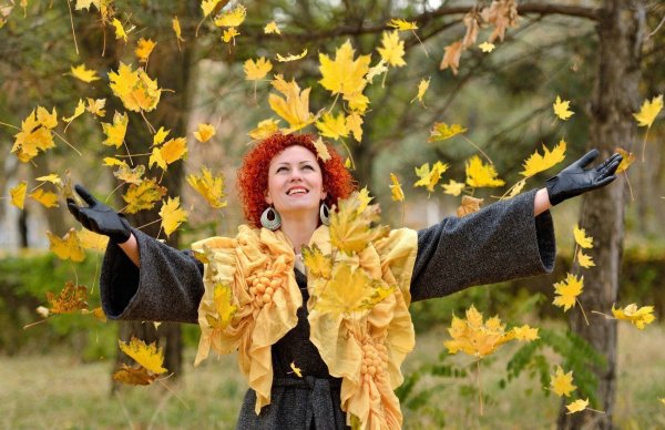 Осенняя дама