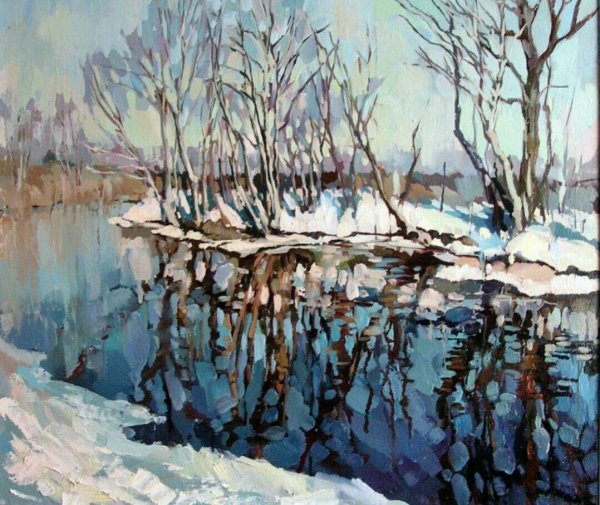 Март в живописи