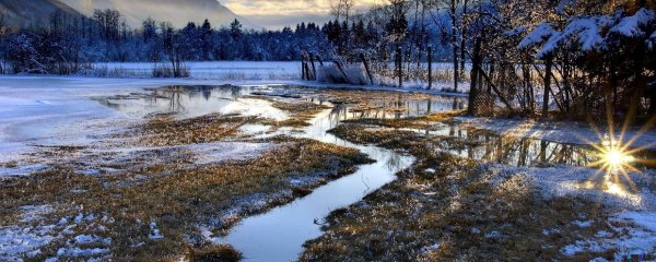 Весна ручейки солнце