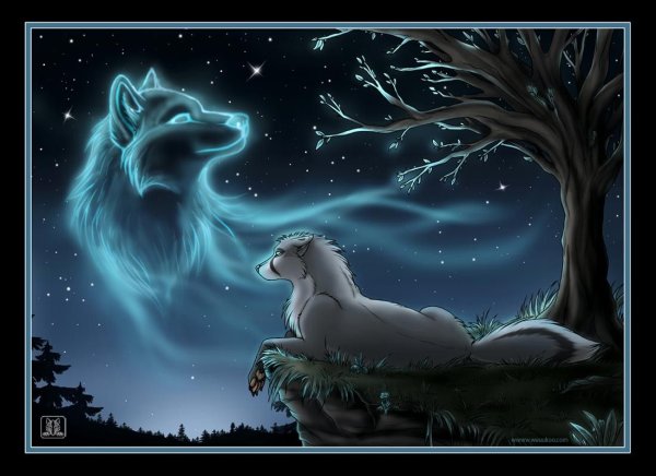 Сказочная волчица