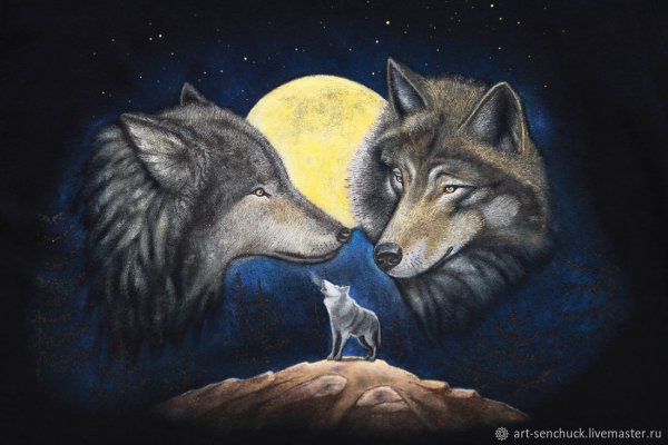 Волк рисунок