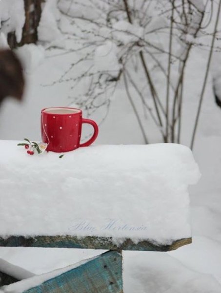 Снежное утро