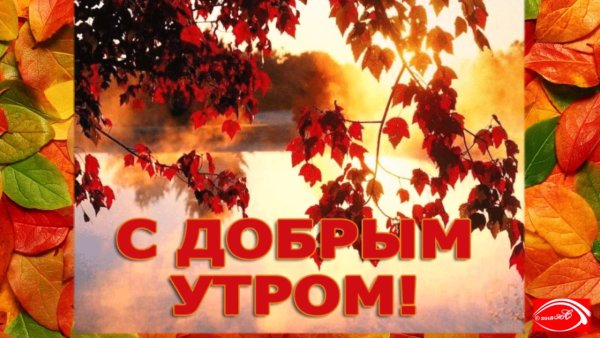 Доброе утро среда осень