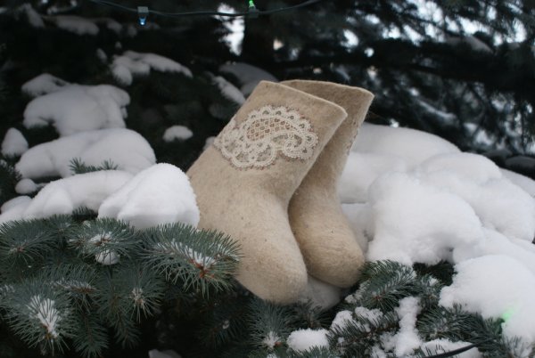 Валенки зима