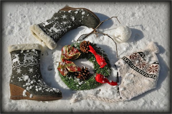 Новогодний валенок