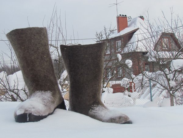 Валенки старинные