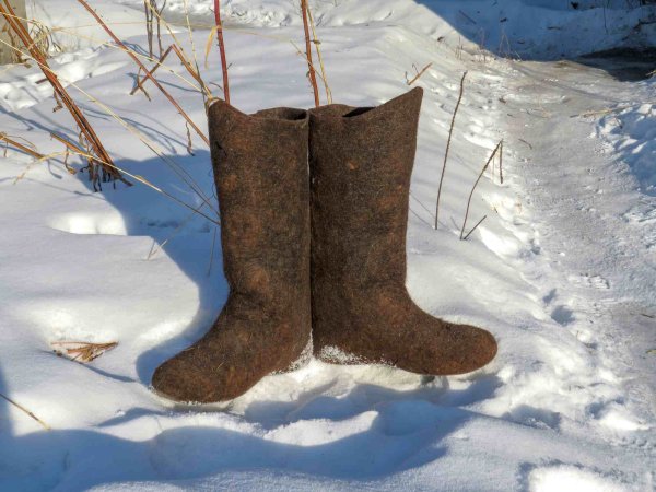 Валенки в древней Руси