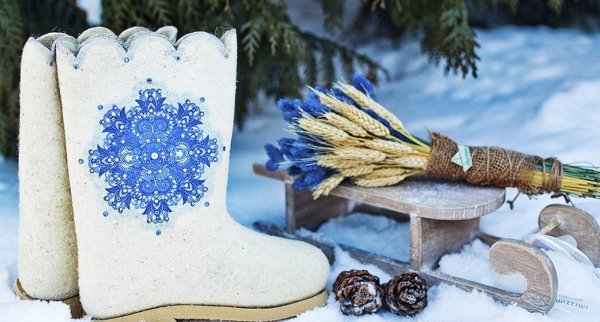 Зимние валенки