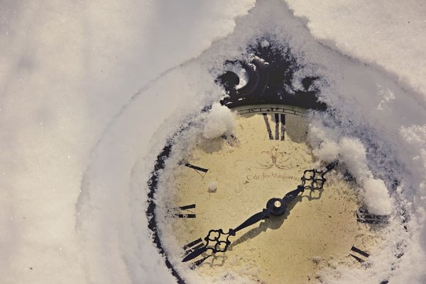 Снежные часы