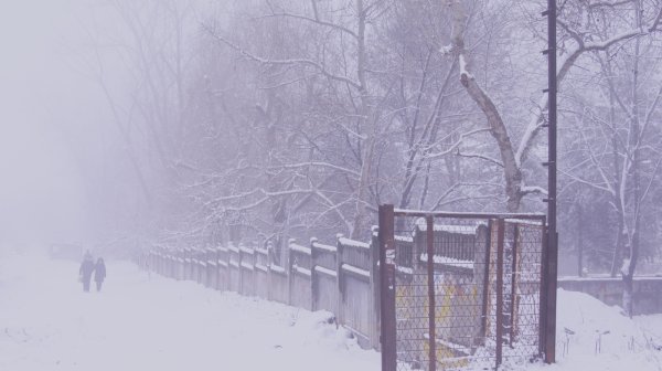 Лысьва зима метель