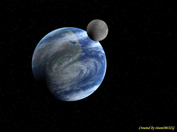 Спутник планеты Луна