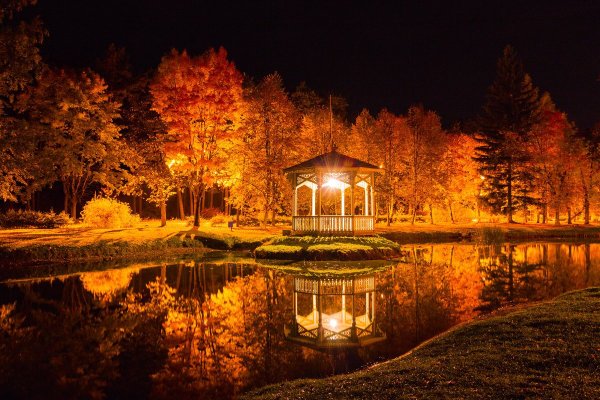 Осень вечер