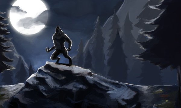 Оборотень и Луна