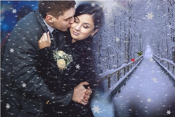Снегопад любовь