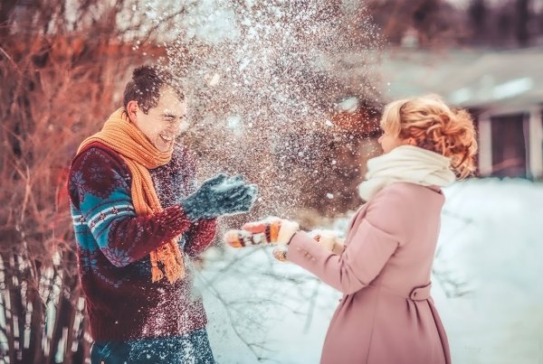 Романтика зимой