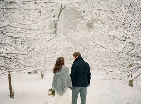 Зима любовь романтика