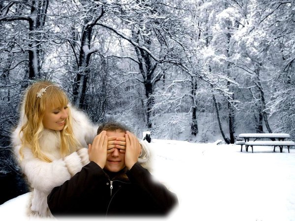 Первая любовь зима