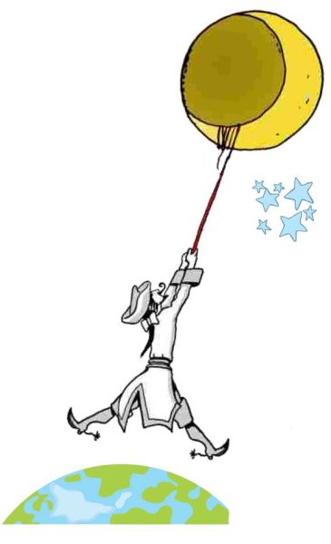 Барон Мюнхгаузен первое путешествие на луну