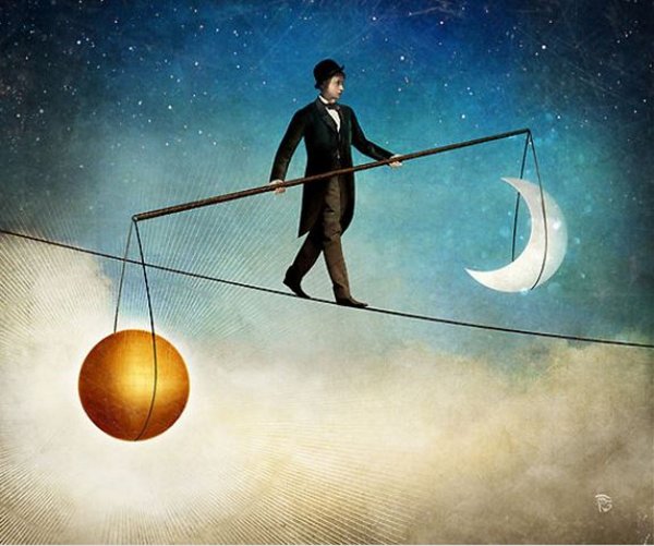 Равновесие в живописи