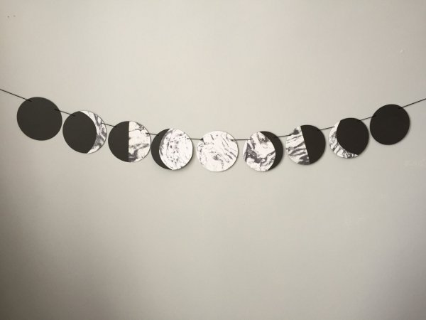 Гирлянда фазы Луны