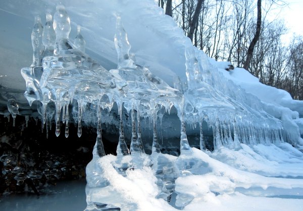 Вода в виде снега