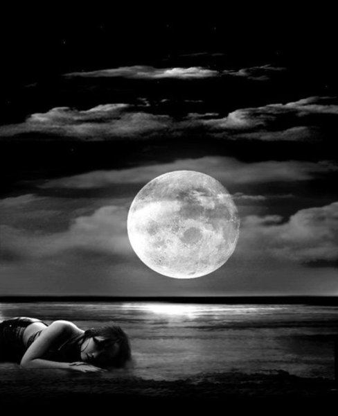 Луна одиночество