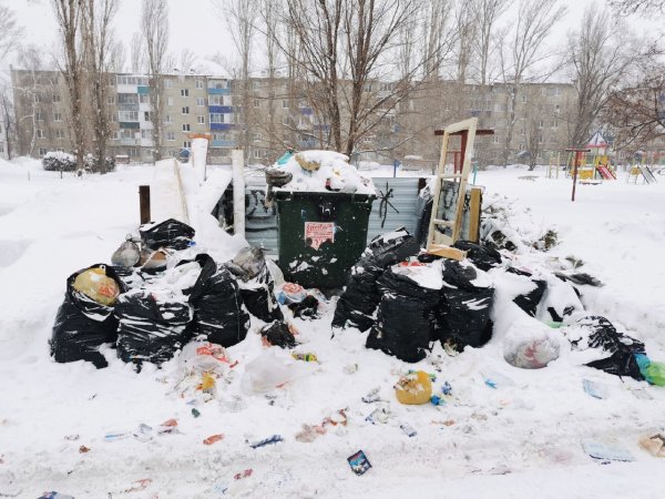 Мусор в городе