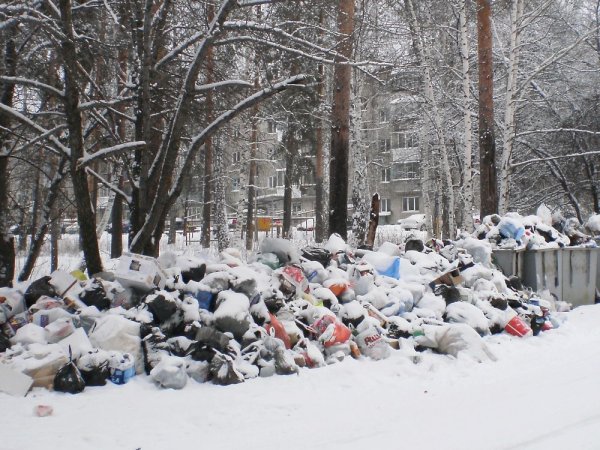 Свалка зимой