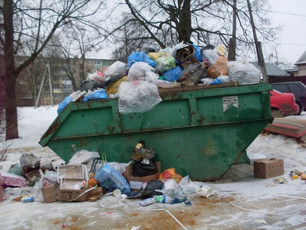 Мусорные баки в России