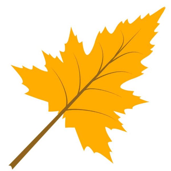 Листья золотые