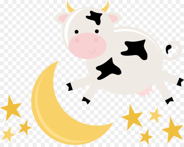 Поделки корова и Луна