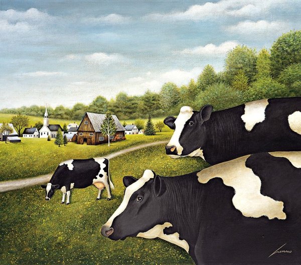 Лоуэлл Эрреро - коровы