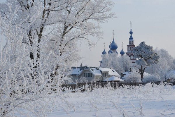 Углич Церковь зима