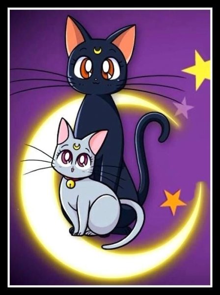 Сейлормун кошка Луна