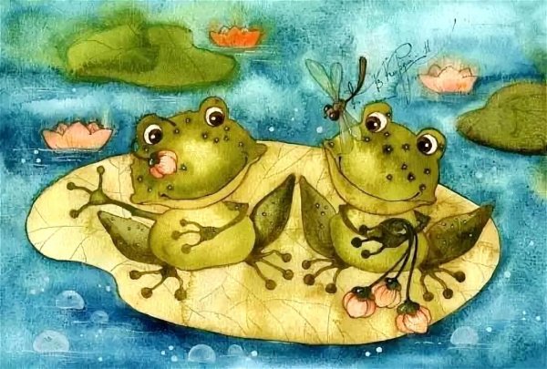 Виктория Кирдий лягушки