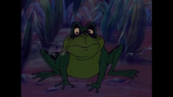 Жаба из мультика Незнайка на Луне