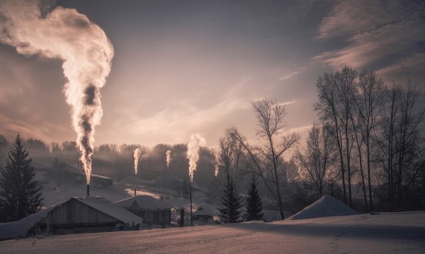 Дым из трубы