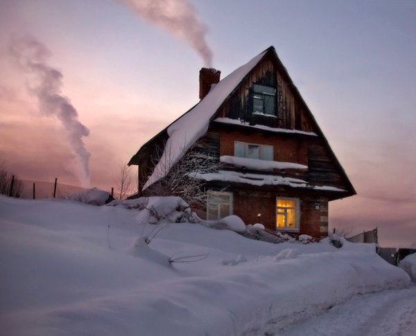 Дом с трубой