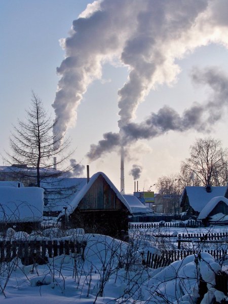 Дым из трубы