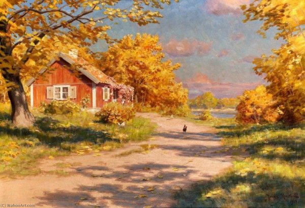 Художник Johan Krouthen (1858-1932)
