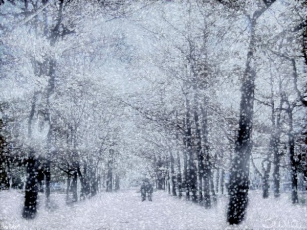 Снег идет Свиридов иллюстрация