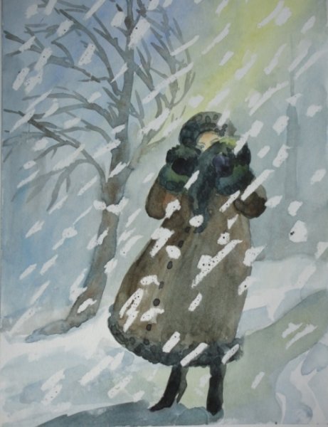 Станковая композиция метель