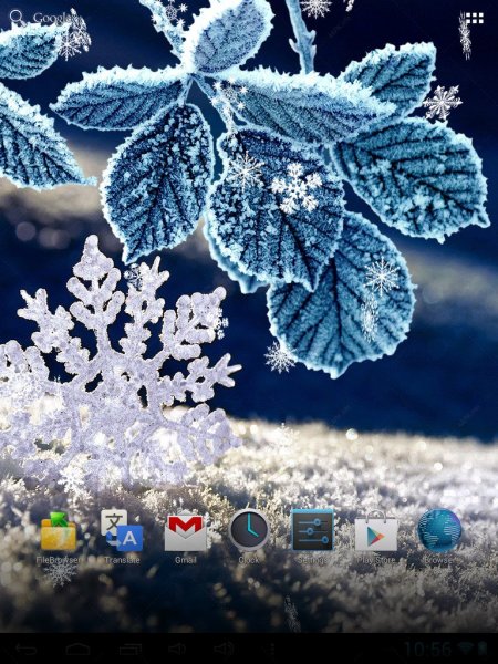 Красивая заставка на экран зимняя