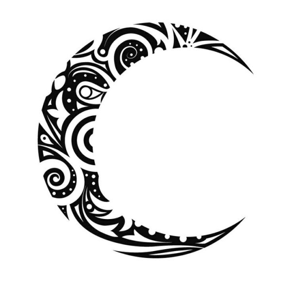 Месяц орнамент