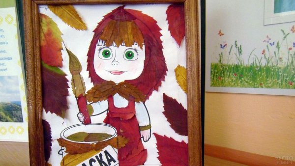 Поделки из природного материала на тему осень для детского сада