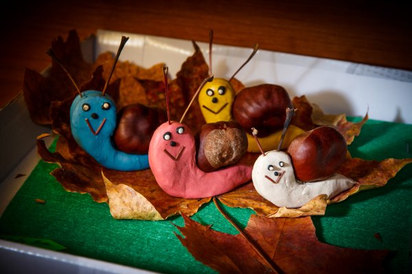 Осенние поделки в садик